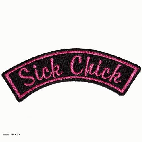 Sexypunk: Gestickter Aufnäher: Sick chick