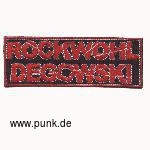 Rockwohl Degowski: Rockwohl Degowski Aufnäher, gestickt