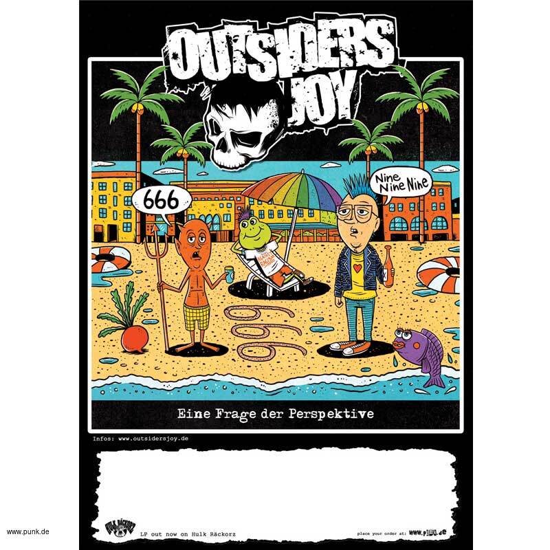 Outsiders Joy: Frage der Perspektive A2-Poster