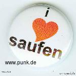 : I love Saufen-Button