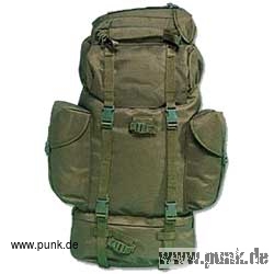 Brandit: Nylon-Rucksack, oliv