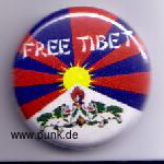 : FREE TIBET Button