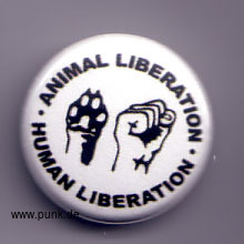 : Animal liberation Button