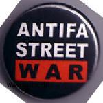 : ANTIFA STREET WAR Button