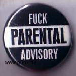 Fuck parental advisory Button
