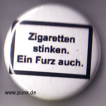 : Zigaretten stinken... Button