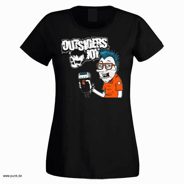 Outsiders Joy: Rasierapparat-Ladies-Shirt