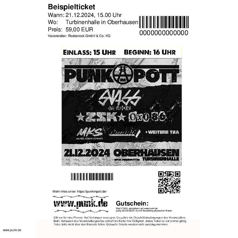 : Punk im Pott 2024