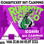 HardTicket Kombi-Ticket inkl. Camping Ruhrpott Rodeo 2023