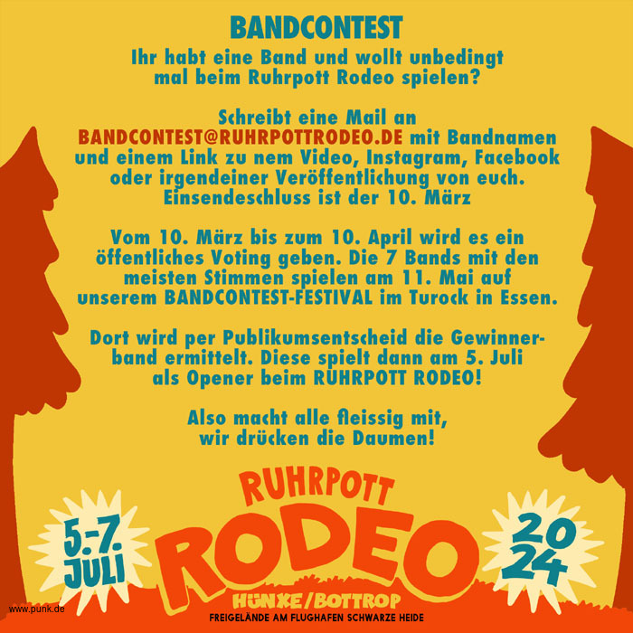 : HardTicket Ruhrpott Rodeo Bandcontest