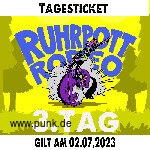 : HardTicket Sonntagsticket - Ruhrpott Rodeo 2023