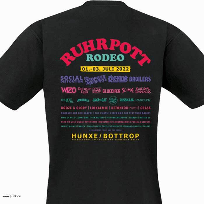 Ruhrpott Rodeo: Zombie-Einhorn T-Shirt