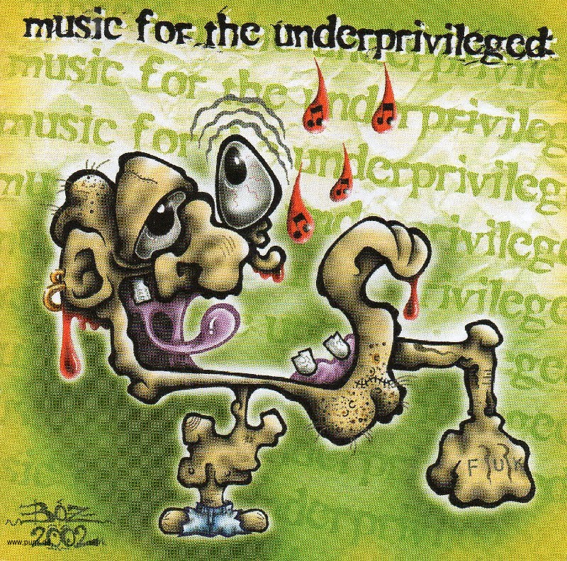 Oi! / Punk Compilation: Music For The Underprivileged CD Oi!/ Punk Compilation 2002