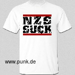 : NZS SUCK (T-Shirt) weiß