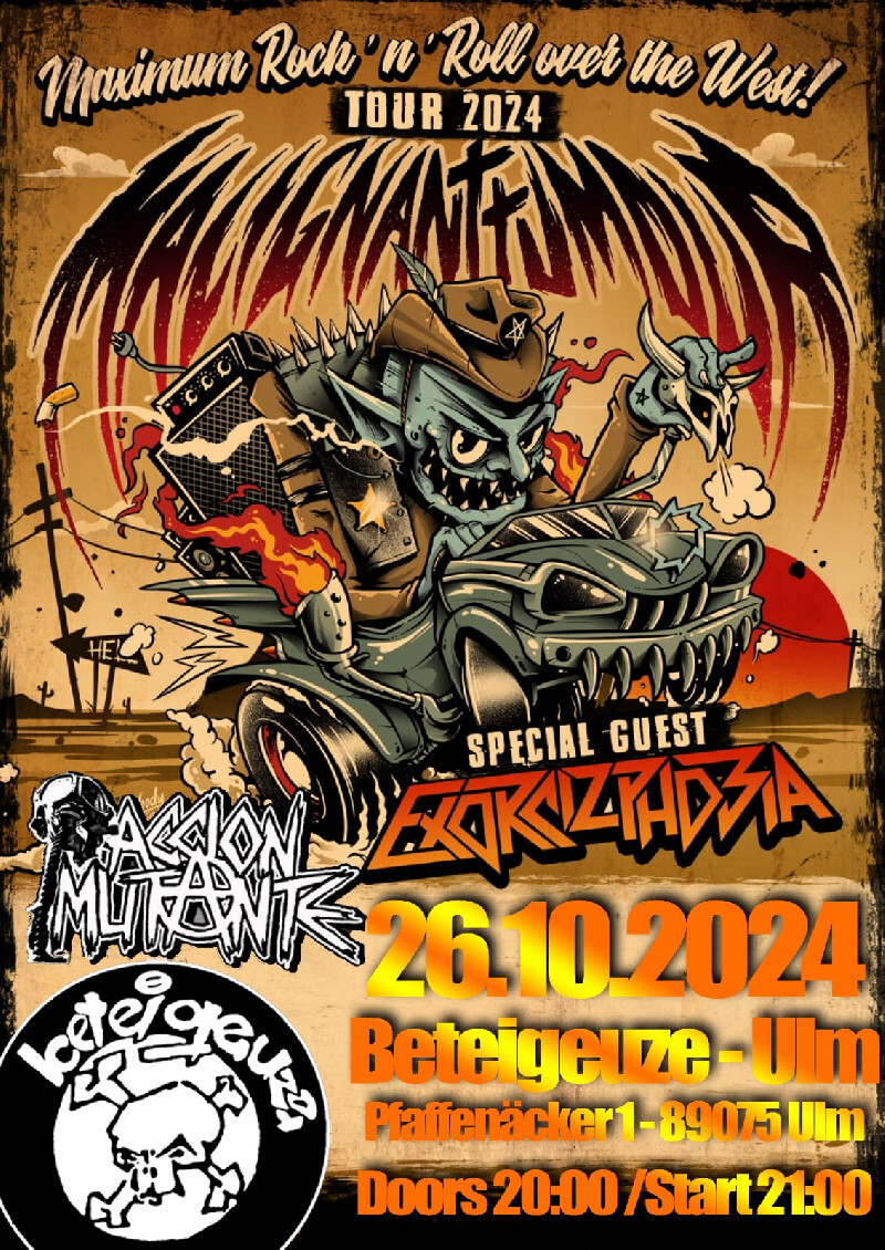 : MALIGNANT TUMOUR- -ACCION MUTANTE